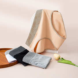 跨境大码女士内裤纯棉内裤7A级抑菌底档舒适中腰三角裤纯棉内裤女