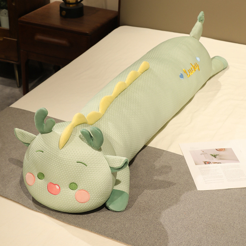 Verano Bean hipopótamo almohada para dormir niñas embarazadas piernas para dormir adultos almohada larga columna