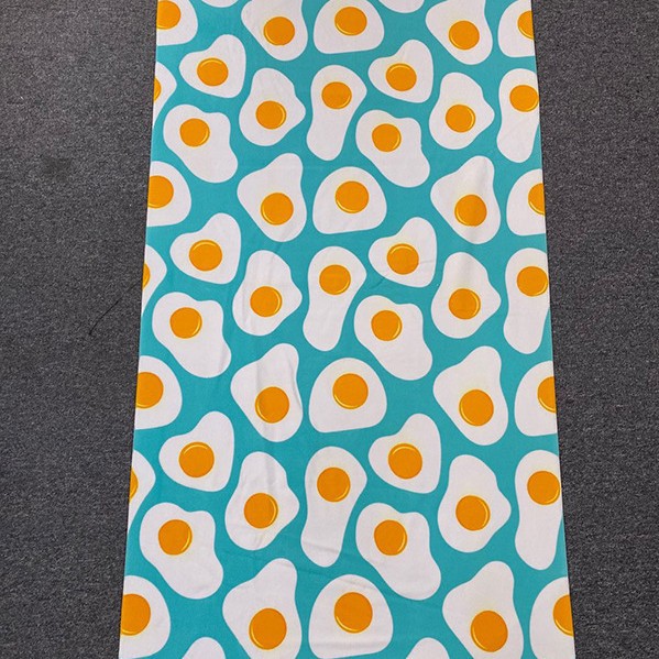 Toalla de baño de estilo europeo y americano falda de baño tendencia de frutas toalla de playa de natación toalla de playa de microfibra para adultos ventas directas de fábrica