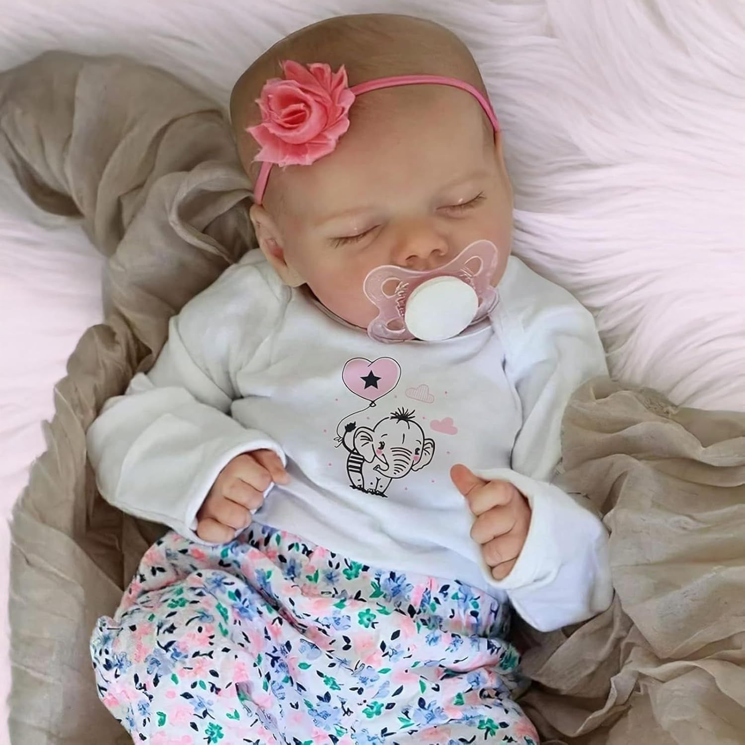 16inch reborn baby TWINB sleeping girl reborn baby estación independiente de suministro de comercio exterior