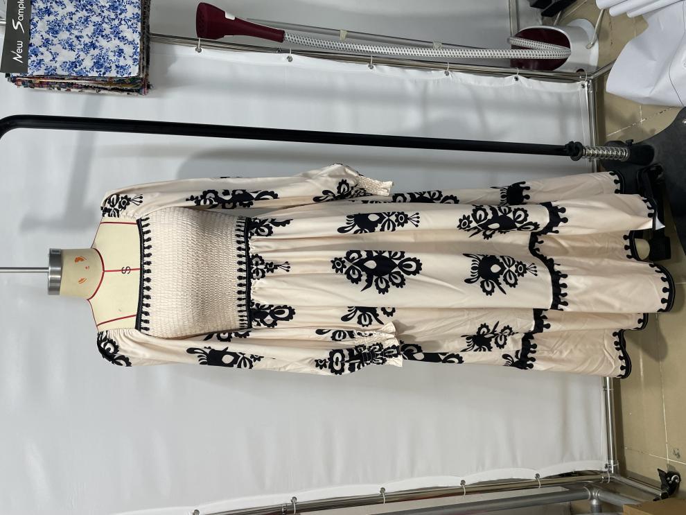 Square Neck Neckline Wholesale Women's Elegant Streetwear Printing Holiday Banquet Selfie Square Neck Long Sleeve Sheath Dress