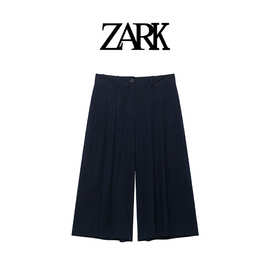 ZARK 欧美新款时尚气质长款休闲短裤 跨境外贸女装批发7764392401