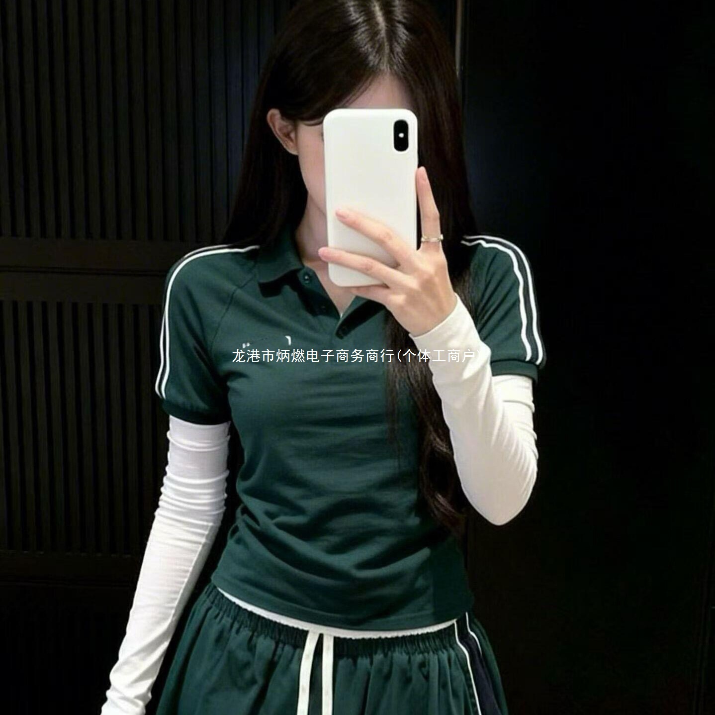 26夏季新款Mu风208瓶绿polo衫学院风T +可配套装墨绿色其他品牌棉