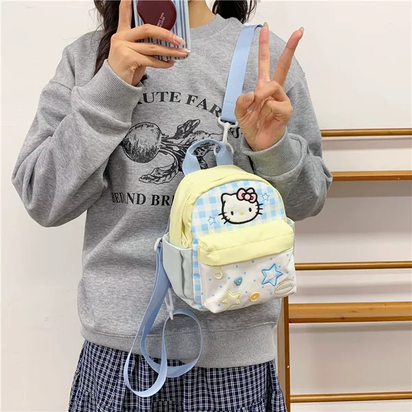 Niche design casual stylish fashion bag with a simple texture, new backpack for summer 2026, kindergarten backpack