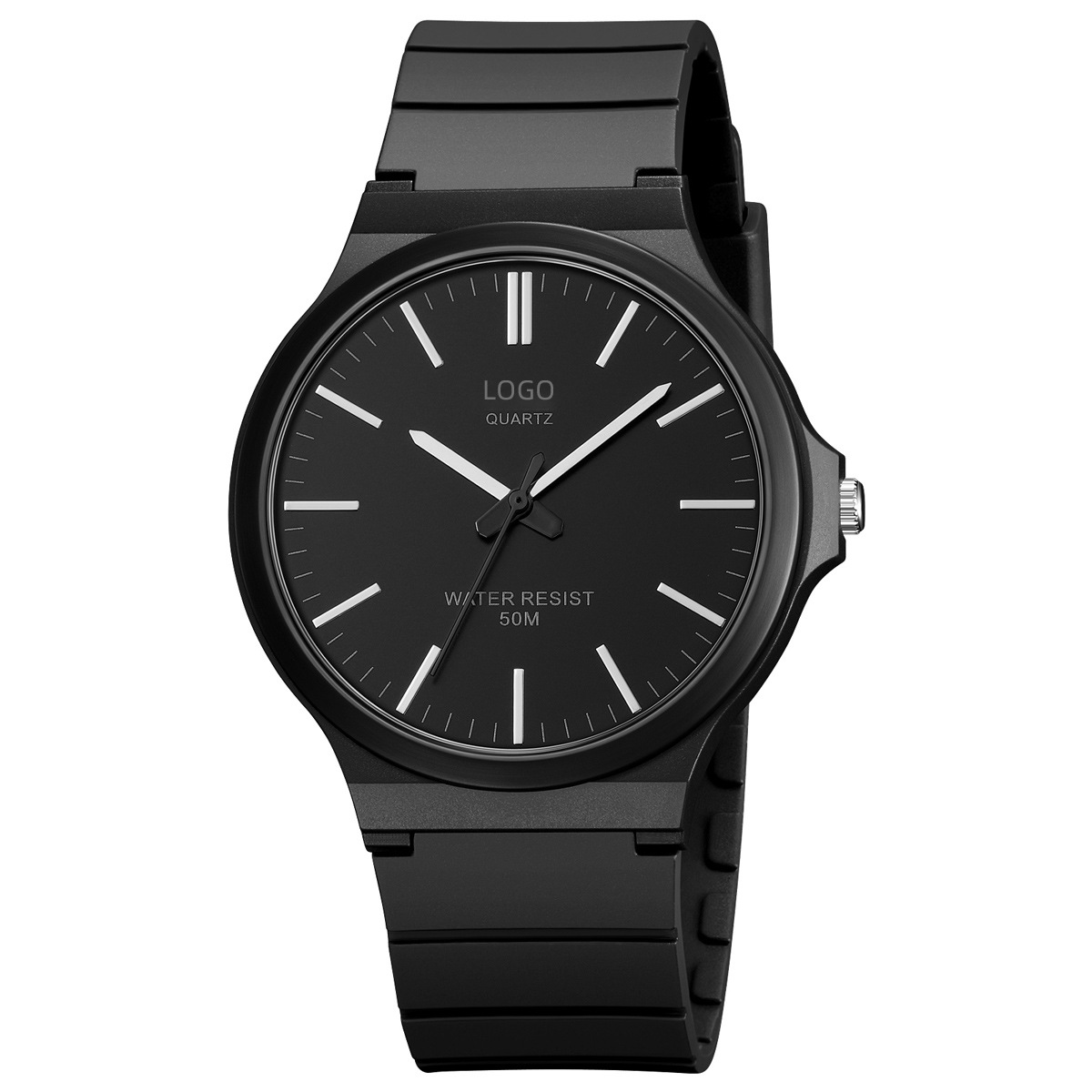50 metros de reloj de cuarzo impermeable personalizado examen de estudiantes reloj especial unisex gran dial fábrica de relojes profesionales