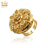 Jewelry for bride, men's ring, one size accessory, 24 carat, India, wholesale