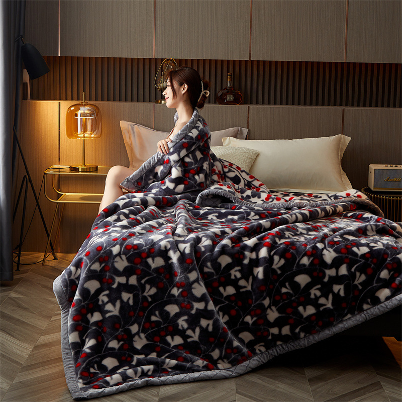 2024 nueva manta raschel gruesa