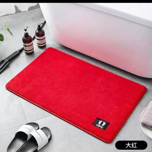 Directly supplied from the manufacturer, thickened non-slip bathroom floor mats, bathroom water-absorbent waterproof entrance door mats, carpets, stain-resistant toilet foot mats