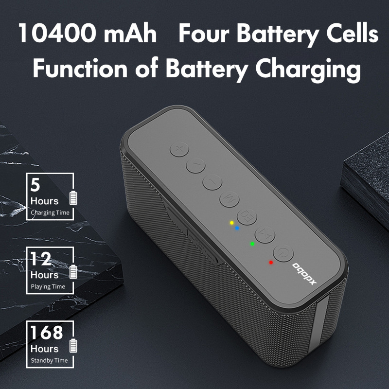 外贸爆款XDOBO喜多宝X8PLUS蓝牙音箱大电池容量大功率80W|undefined