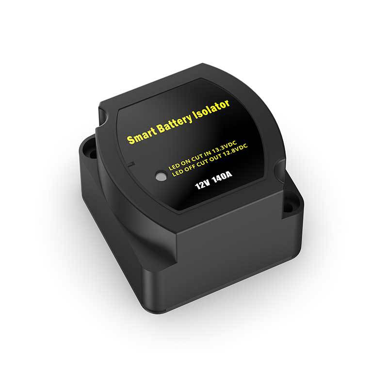 Aislador de Batería Doble 12V140A, Relé Inteligente para Batería Doble, VSR, Modificación de Cargador para Auto, Yate, RV