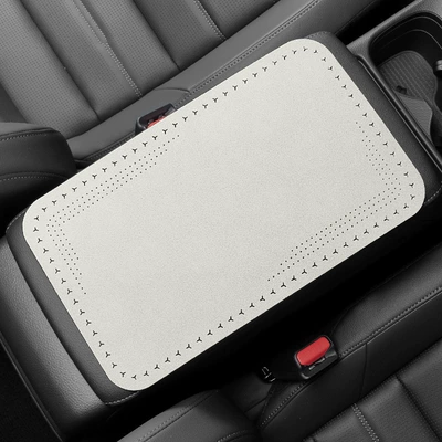 Foreign trade cross-border new car Armrest box pad - pure-white