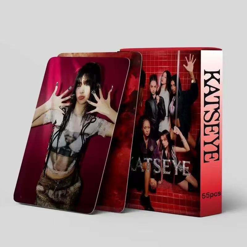 Cadena total, una gran cantidad de stock, 55 hojas de tinta BT SK IVE ATEEZ KPOP, estrellas coreanas alrededor de LOMO