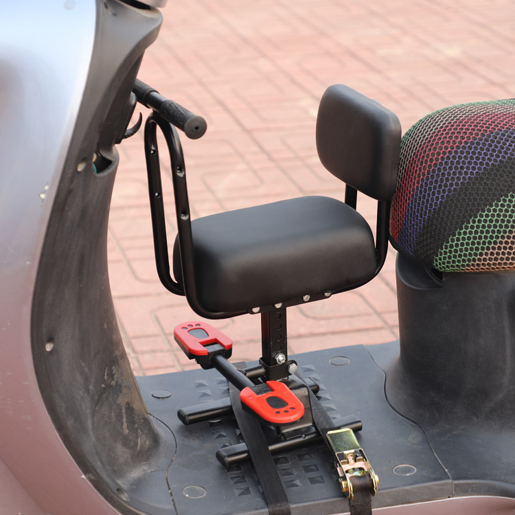 ✿Black 010 hummer thickened armrest + backrest and footrest + no fence + small strap device