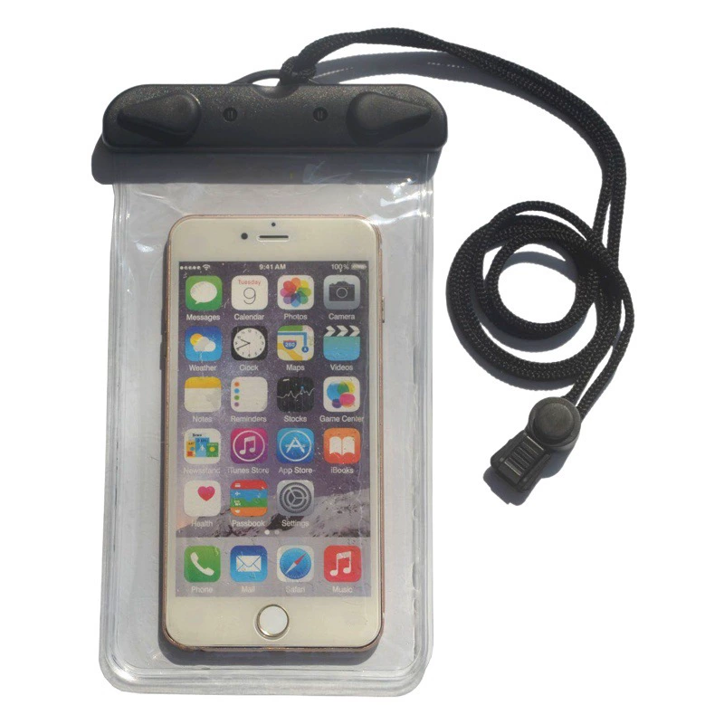 Оптовая продажа: Экологичный водонепроницаемый чехол для телефона из ПВХ, полностью прозрачный, с сенсорным экраном, класс защиты IPX8