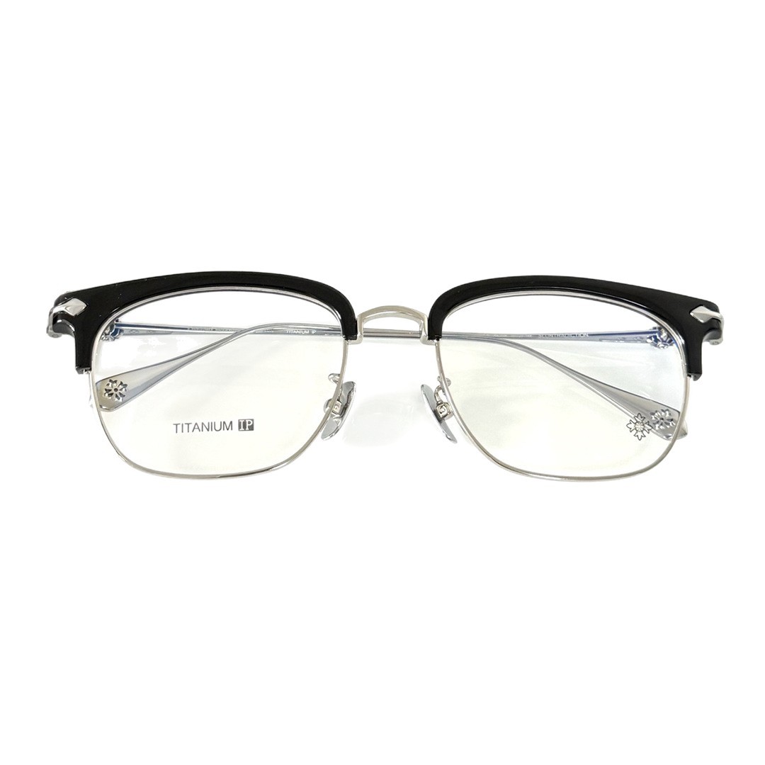 Minimalist Titanium Square Eyeglass Frames For Men And Women_voghion.com