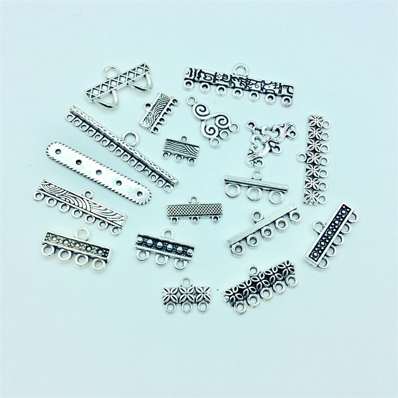 Bracelet head 100 hot diy bracelet necklace breasted ancient silver zinc alloy jewelry accessories