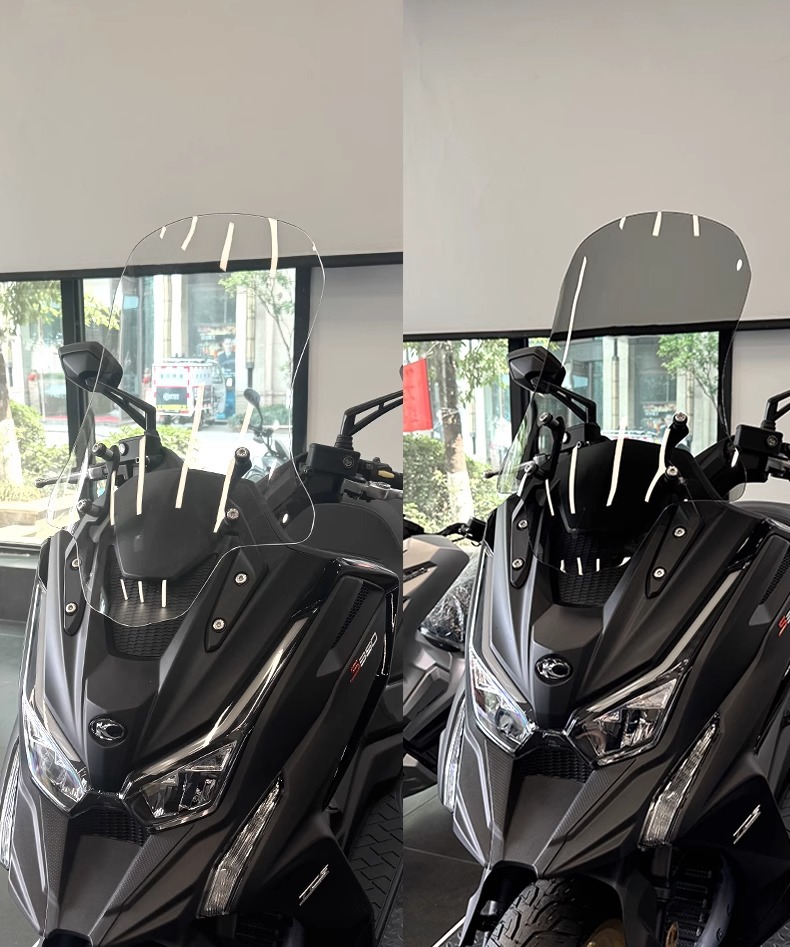 Suitable for Gwangyang Rowing S350 Special Modified and Heightened Windshield S250 Front Windshield Modified and Heightened Accessories