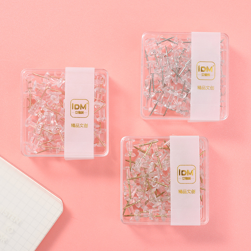 Lidemei ins estilo chapado en oro rosa chincheta larga cola clip de papel multifuncional oficina creativa combinación traje