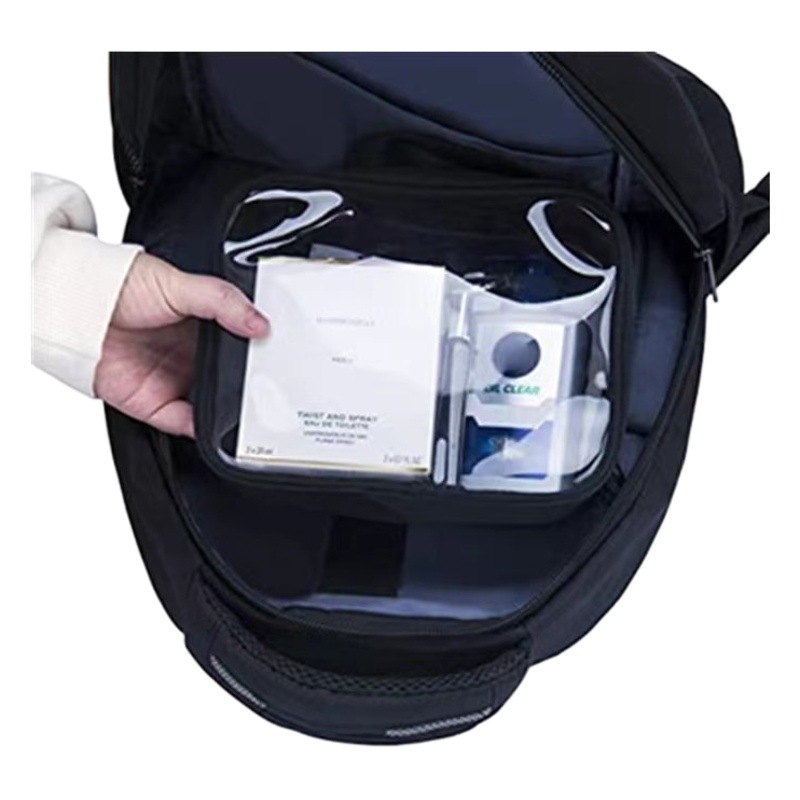 Spot Amazon Manufacturer Wholesale Pvc Toiletry Bag Storage and Organization Travel Cosmetic Bag Can Be Customized and Portable