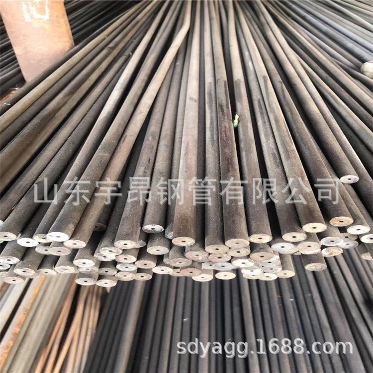 20#无缝钢管14mm18mm20mm空心碳钢管 厚壁无缝圆管切割倒角 一米