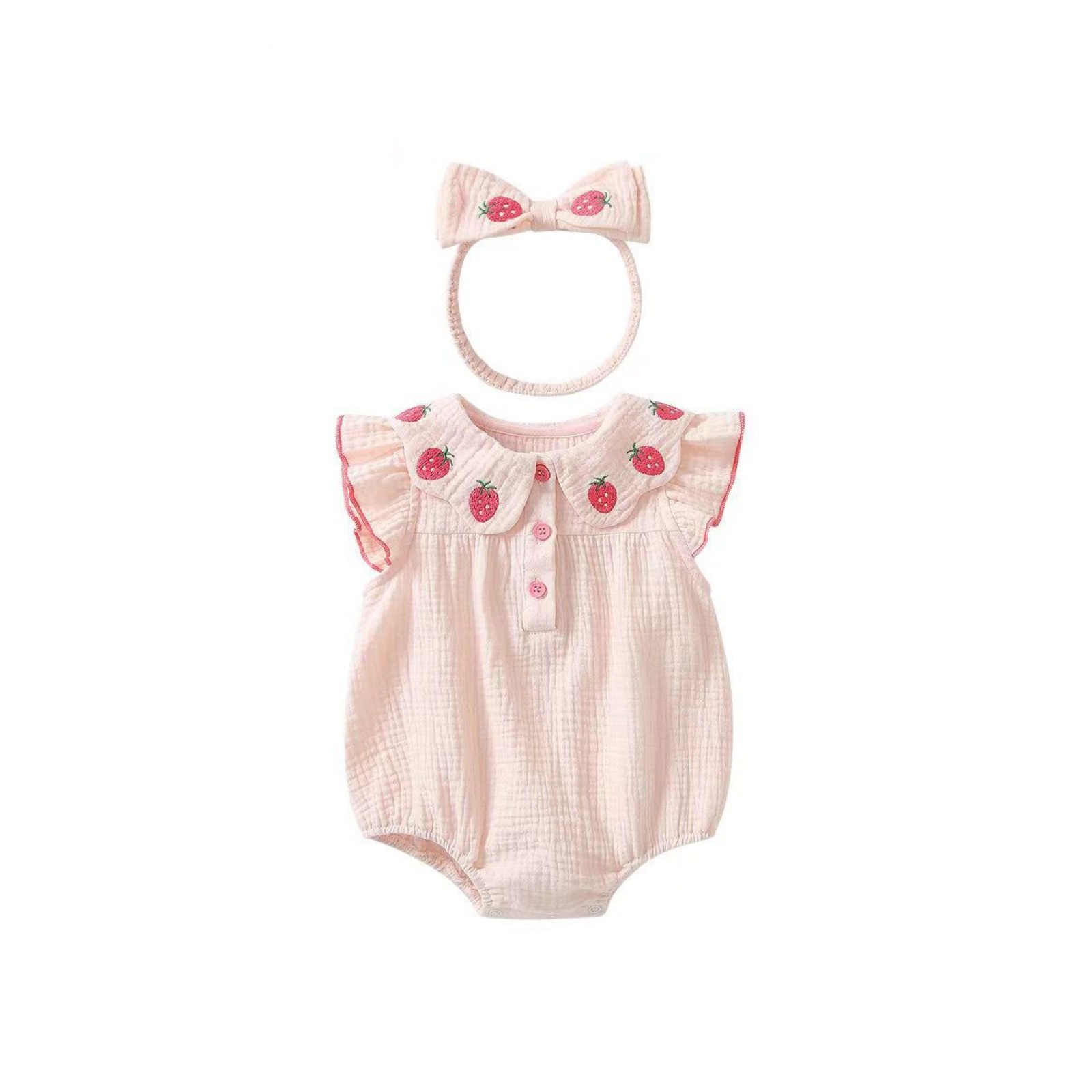 Ropa de una pieza de verano para bebés y niños pequeños