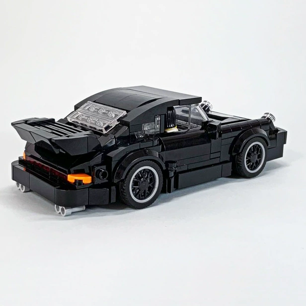 (Cross-border trading), lego, constructor, black car model, small particles