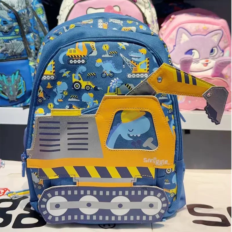 Mochila escolar australiana smiggle escuela primaria mediana hombro reducción de carga mochila ultraligera niños de jardín de infantes linda mochila escolar