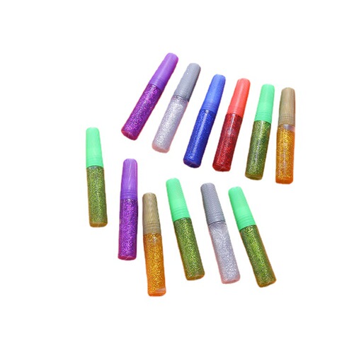 6ml single stick gold scallion glue, colored scallion powder, shimmering gold scallion pen, colored powders, fantasy colored powders, gold scallion glue set