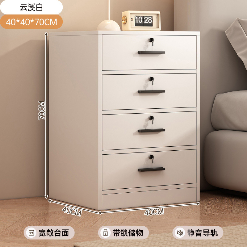 Debajo del escritorio Gabinete DE LA OFICINA Armario de madera Gabinete lateral con cerradura Gabinete de la impresora Gabinete del cajón Gabinete bajo