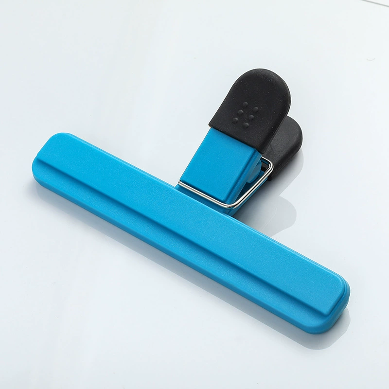 Копия silicone fresh -keeping clip многоцелевой пищевой - grade герметичная застежка для закусок, влагостойкая, простой пластиковый пакет - закрутка