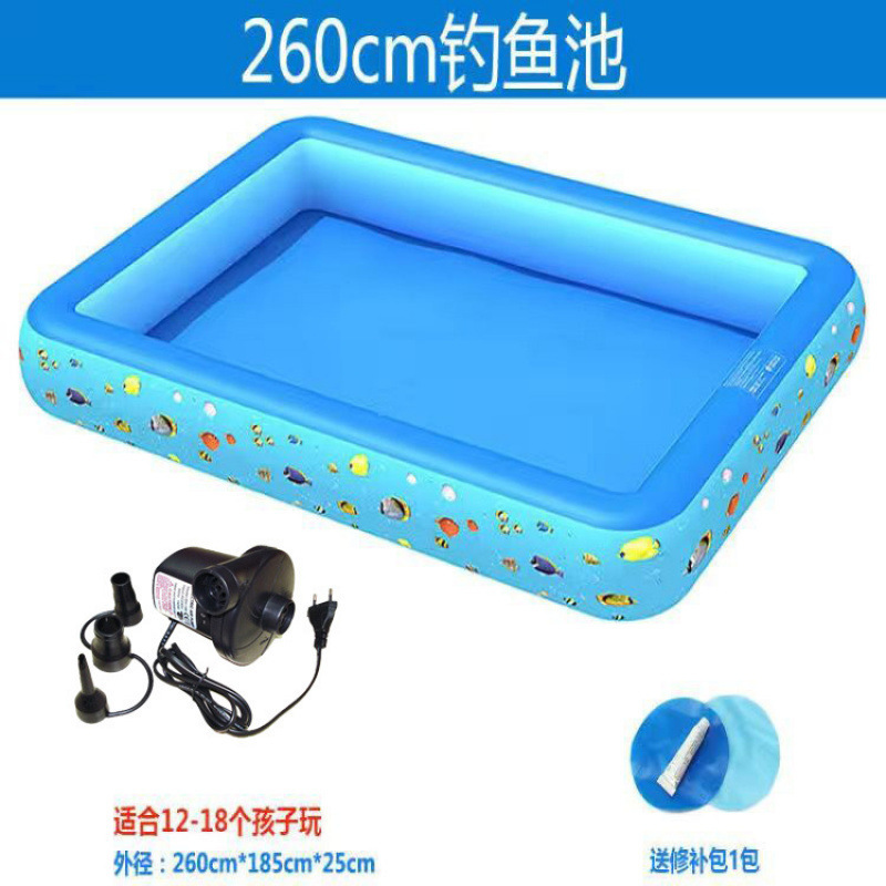 子供用釣り池磁気おもちゃセットスクエアパーク屋台釣り厚みのあるプールショッピングモールインフレータブル釣り|undefined