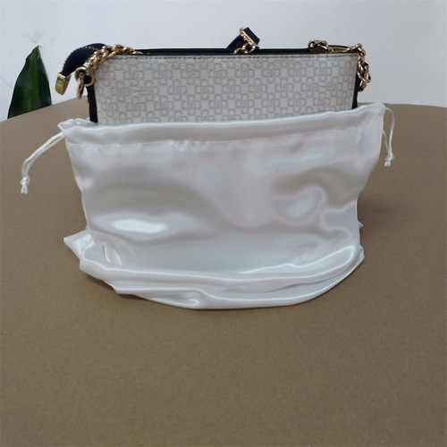 Bag dust bag, imitation wig, real underwear, silk drawstring storage bag, soft and smooth selvedge pocket