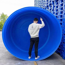 大号牛筋桶加厚食品级塑料桶圆桶水产养殖叉车桶胶桶发酵桶储水桶