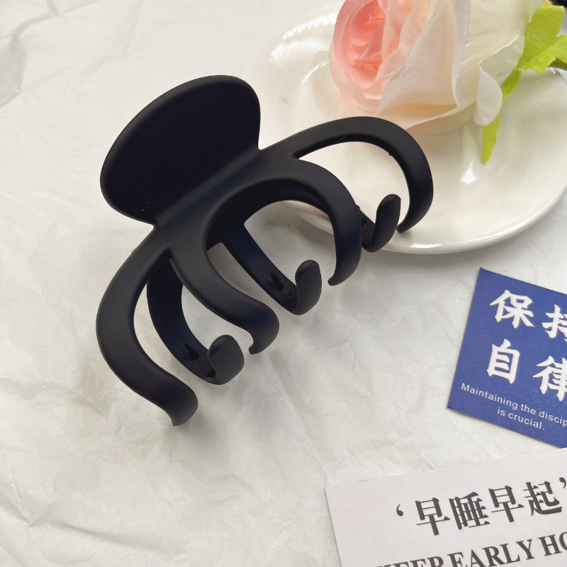 Accesorios para el cabello coreanos Clip de sensación premium de verano Clip de tiburón en la parte posterior de la cabeza