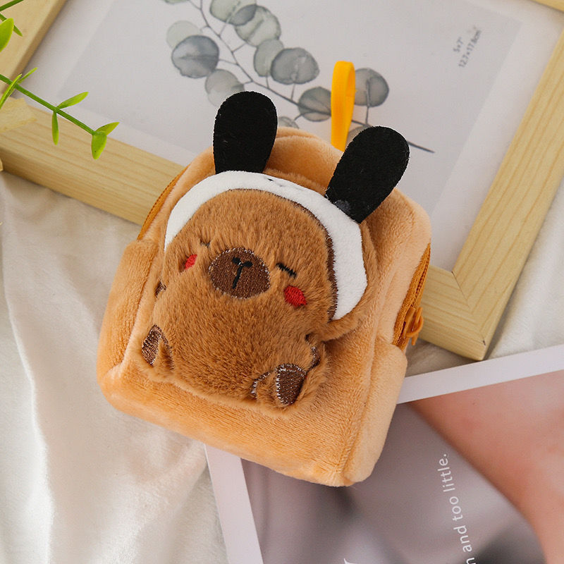 漫画かわいい子犬小銭入れかわいい小銭入れinsネット赤公仔ミニ動物パーティー財布|undefined