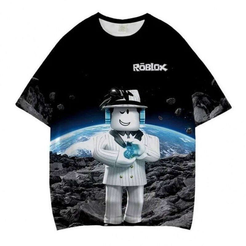 Summer Edition Foreign Trade Fortnite 3D Printed T-Shirt Amazon fortnite Round Neck Unisex Short Sleeve European and American Style Summer Edition Foreign Trade Fortnite 3D Printed T-Shirt Amazon fortnite Round Neck Unisex Short Sleeve European and American Style