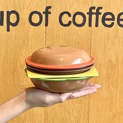 かわいい高颜値ハンバーガーボウルと皿セットクリエイティブデザート皿サラダボウルセラミック食器きれいな皿