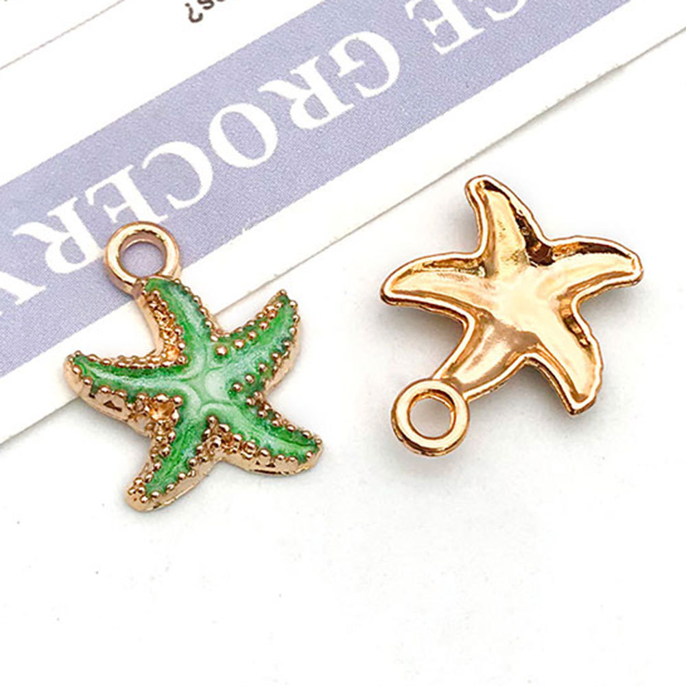 1 gota de aceite verde estrella de mar-1.1g15x18-8611