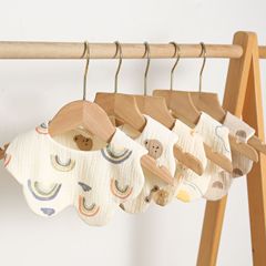 Infant bibs 6-layer gauze saliva bag baby 360 degree bib baby saliva towel type a cotton saliva bib