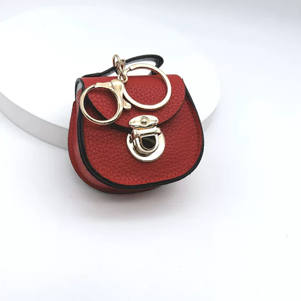 Trendy New Popular Versatile Saddle Bag Coin Purse Zipper Crossbody Multifunctional Bag Keychain