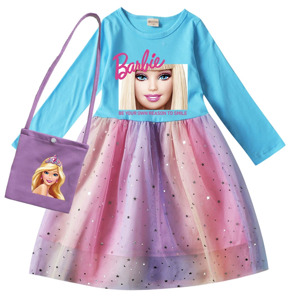 Barbie детская одежда для девочек 9059