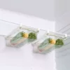 ◇❥❥Hanging [Vegetable and Fruit Boxes] 2-pack - [New Food Grade PET Refrigerator Storage Box]❥❥◇