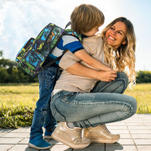 现货亚马逊新款小学生书包儿童背包一年级卡通恐龙午餐包男孩批发