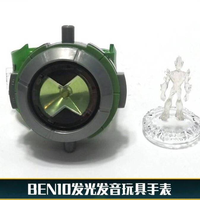 2025 New Model Ben10 Teenage Mutant Ninja Turtles Light-Up and Sound-Emitting Projector Watch Electronic Toy Made of Pvc Material in a Color Box