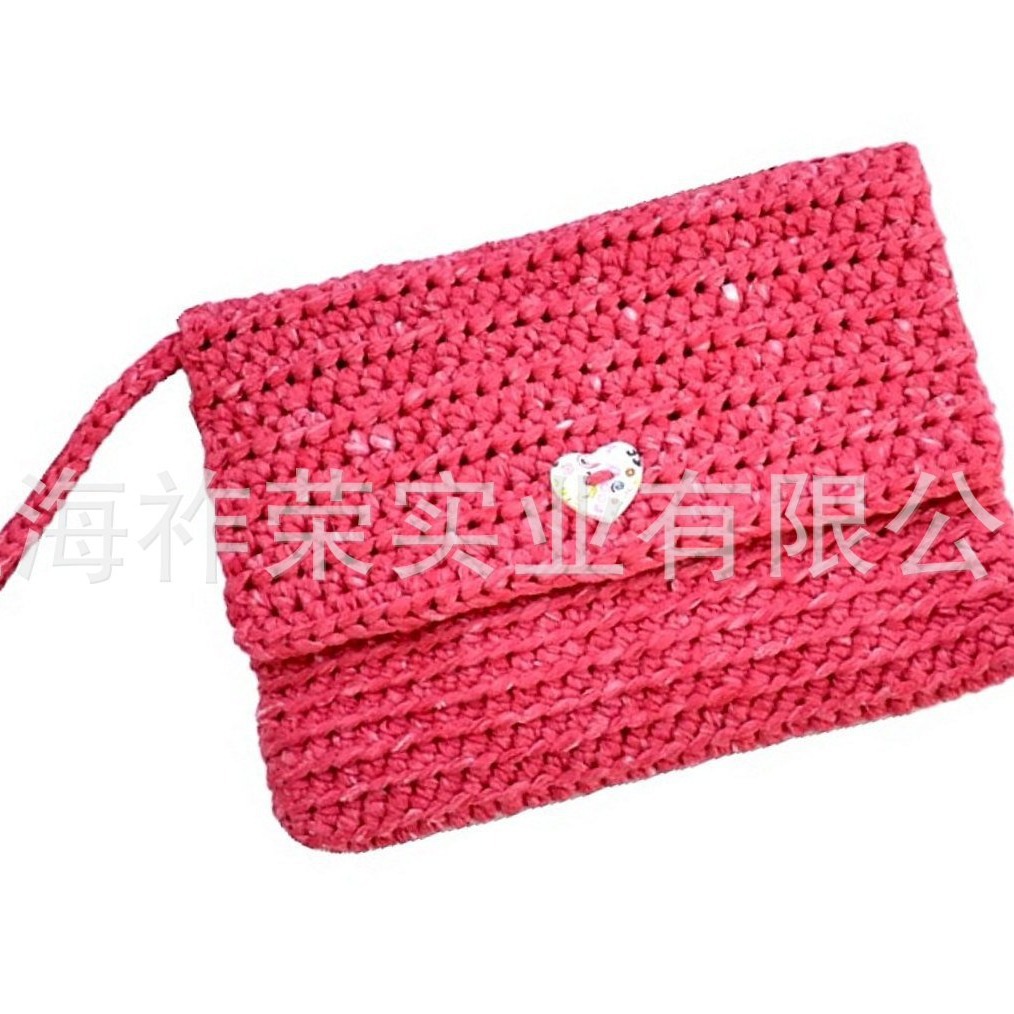 手工编织包泫雅同款时尚单肩包 DIY材料包斜挎手工包送女友