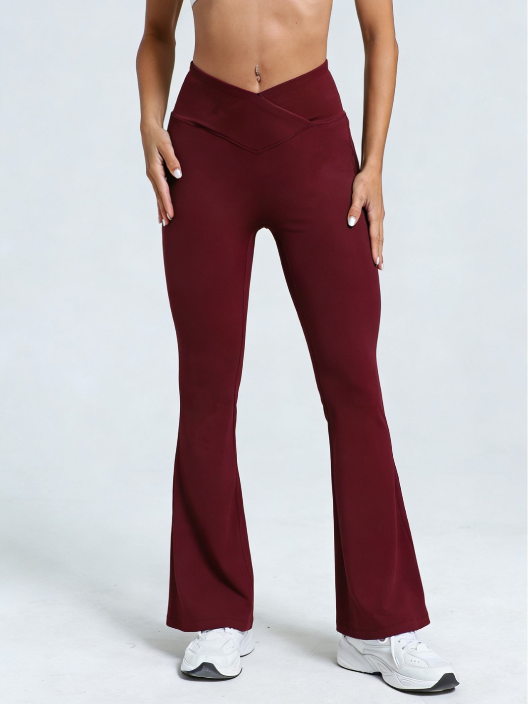 Nuevos pantalones transfronterizos europeos y estadounidenses de alta popularidad, pantalones deportivos de yoga al aire libre, pantalones para mujeres.