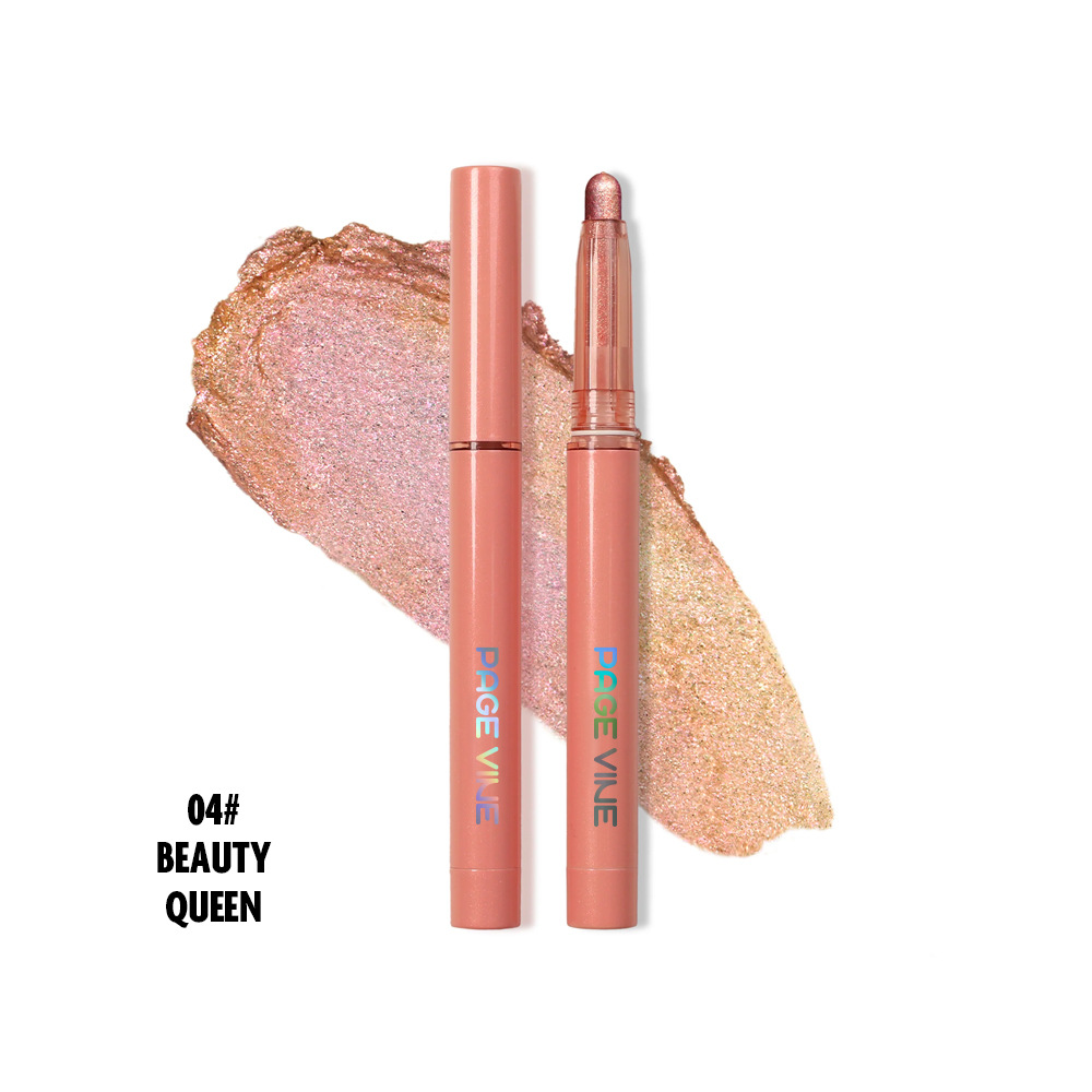 Maquillaje PAGE VINE, Iluminador en Barra, Sombra de Ojos en Barra Amazon TK Aegyo-sal, Sombra de Ojos en Lápiz de 12 Colores, Sombra de Ojos de Gran Marca