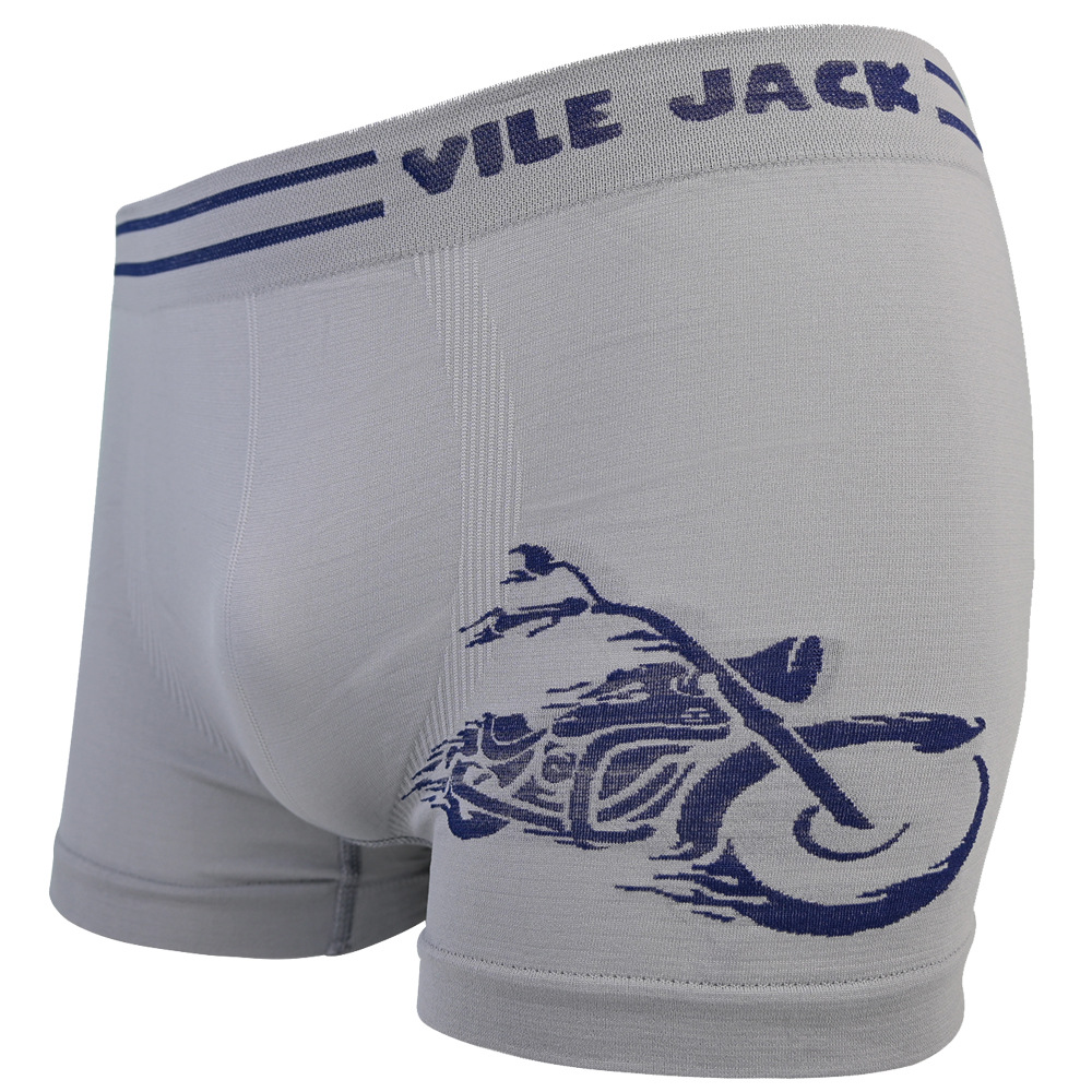 VILEJACK calzoncillos bóxer estampados elásticos sin costuras calzoncillos bóxer de cintura media para niños durante el desarrollo