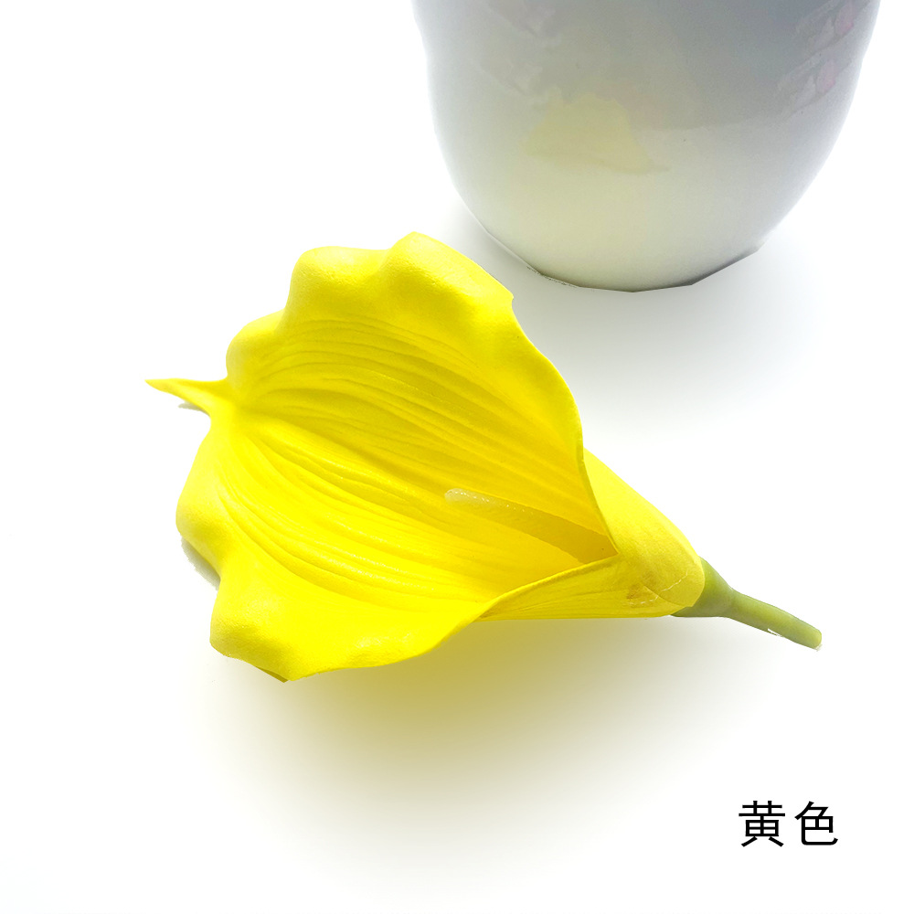 Simulación de flores Eva Horseshoe Flower Wedding Decoration New Photography Props China Fake Flores Diseño de pegamento blando