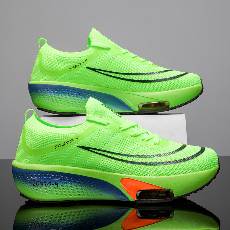 Zapatos de corrida de aire de malla juvenil de tendencia ultraligera para hombres y mujeres, zapatos de deporte casuales antideslizantes, anti-desgaste